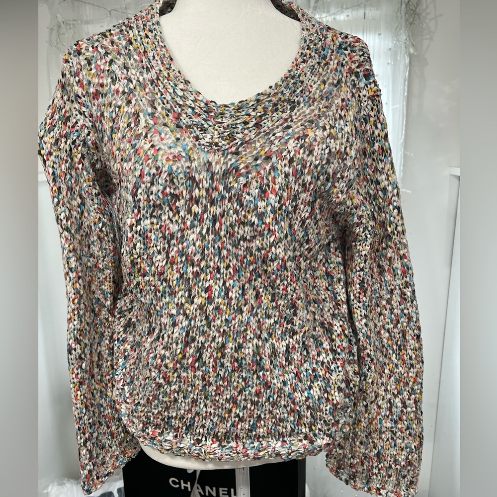 Club Monaco colorful sweater XS